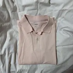 ユニクロ エアリズム コットンカノコポロシャツ L