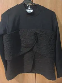 新品未使用　AZUL by moussy　ブラック 長袖スウェット