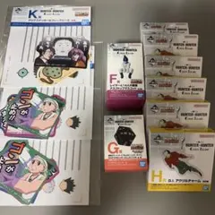 【未開封】HUNTER×HUNTER 一番くじ F賞、G賞、H賞、K賞