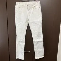 GU ホワイトデニムパンツ 29サイズ