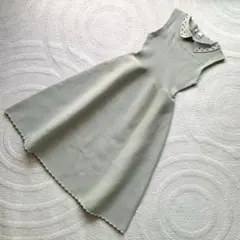 ERMANNO SCERVINOノースリーブAラインワンピース フリル 美品 - メルカリ