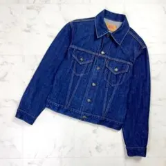 美品 リーバイス 70505 4th デニムジャケット ブルー L*QD1351のサムネイル