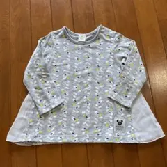 女の子　ディズニーbaby ロンT ミニーちゃん柄