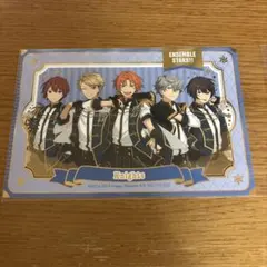 あんスタ　GiGO箔押しユニットポストカード　Knights