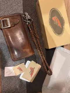 美品✨ RED WING 長財布 ライダースウォレット レザー ベルト 廃盤品 美品✨ RED WING 長財布 ライダースウォレット レザー ベルト
