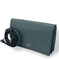 COACH コーチ ショルダーバッグ ウォレット レザー クロスボディ 財布