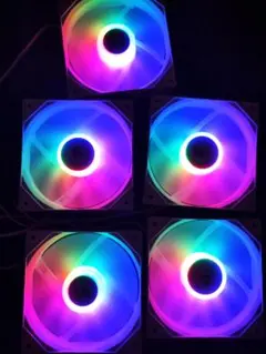 PCファン５個セット/ANTEC 120mm/ペリフェラル/送料無料