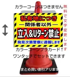 コーンに即セット可能プラカード『ももか様 リクエスト 2点 まとめ商品』②