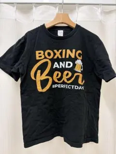 デザインTシャツ　メンズ　L 黒　美品