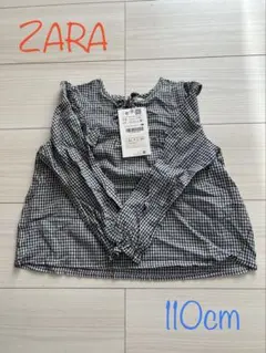 ZARA BABYザラベイビー　子供服キッズ　チェックシャツ110cm