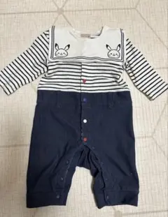 プティマイン　モンポケコラボ　ロンパース