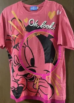 ディズニーリゾート公式　ミニーマウス Tシャツ ピンク M