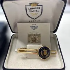【ヴィンテージ品】LIMOGES CASTEL ネクタイピン フランス製