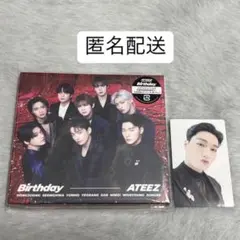 ATEEZ アチズ Birthday 初回盤 A CD 封入 トレカ サン