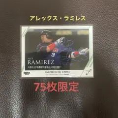BBM2025 FUSION アレックス・ラミレス選手　75枚限定カード