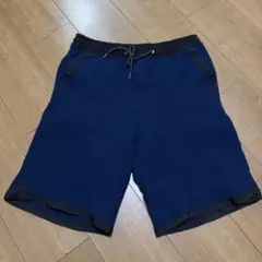 【日本製】UNITED TOKYO ウールショートパンツ サイズ1 ネイビーのサムネイル