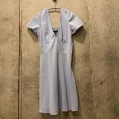 新品未使用zara ライトブルー ワンピース S