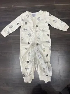 H&M 動物柄ロンパース 80 (9-12M)
