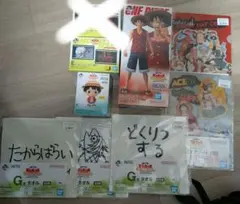 手配書 ワンピース クリアファイル全9種 3D3枚＆クリアポスター2種