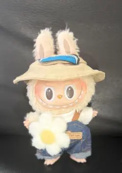 ☆即発送☆ LABUBU 着せ替え　ラブブ　ぬい服 カジュアル風 3点セット