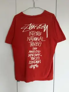 希少 old STUSSY 黒タグ 00s 90s ステューシー　Tシャツ　古着