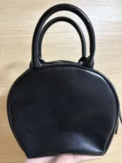 ＜MARW UNITED ARROWS＞ レザー ラウンド ボストンバッグ