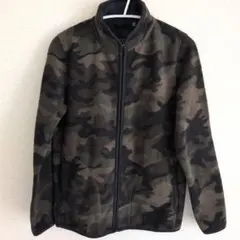 迷彩フリースジャケット サイズ150