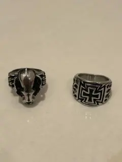 古着リング used archive grunge 19-21号 2点セット