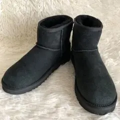UGG アグ CLASSIC MINI Ⅱムートンブーツ 23cm 黒