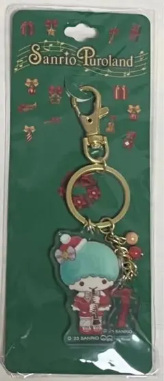 キキララ キーホルダー キキ クリスマス ピューロランド リトルツインスターズ