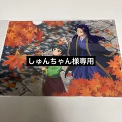 【しゅんちゃん様専用】薬屋のひとりごと クリアファイル 紅葉