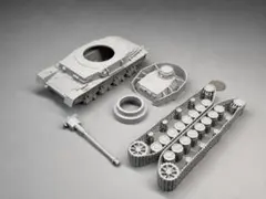 1/35 ドイツ レア車両 IV号戦車 油圧駆動型 3Dプリント 未組立 1/35 ドイツ レア車両 IV号戦車 油圧駆動型 3Dプリント 未組立 - メルカリ