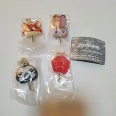 ズートピア　アイスキャンディーチャーム　ニック　ジュディ　フラッシュ等