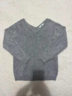 Sonny Label グレー Vネックセーター