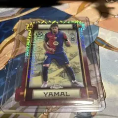 TOPPS CHROME ヤマル LAMINE YAMAL GREEN /99 - メルカリ