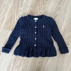 Ralph Lauren ベビーカーディガン　24m