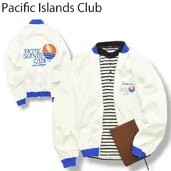 【レア】 90s PacificIslandsClub ジャケット ブルゾン 白