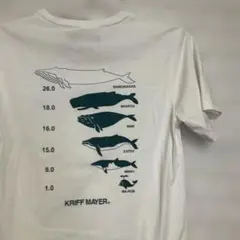 170 クリフメイヤー　鯨　Tシャツ　クジラ　魚　海の生き物　水族館のサムネイル