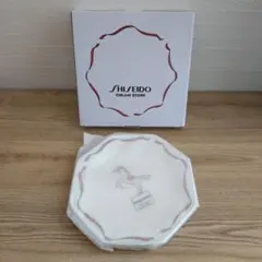 資生堂オンラインストア　八角形プレート（リボンイラスト）