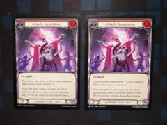 Malefic Incantation 2枚セット