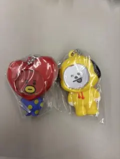 bt21 フォトフレームマスコット TATA&CHIMMYセット