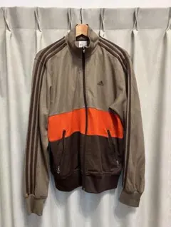 adidas トラックジャケット ベージュ ブラウン オレンジのサムネイル