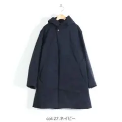 EEL SAYONARA COAT M ネイビーのサムネイル