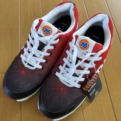 76 Lubricants スニーカー 26.5cm 赤×黒のサムネイル