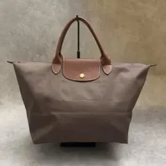 【LONGCHAMP】ル プリアージュ トートバッグ ダークブラウン 大容量