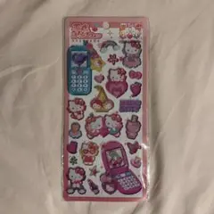 平成はっぴーフォンキティシール 新品