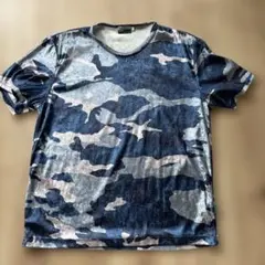 Paul Smith JEANS 迷彩柄 ベロア Tシャツのサムネイル