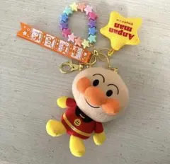 アンパンマン　NEW まんまるチャーム　マスコット　ぬいぐるみ　キーホルダー