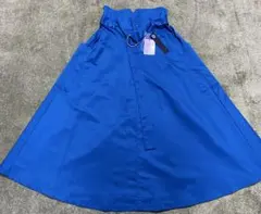 【新品未使用】ジーナシス　ハイウエスト ロング スカート フレア