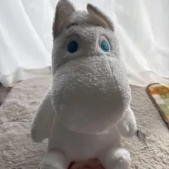ムーミン 特大サイズ ふわふわぬいぐるみ［45㎝］ホワイト